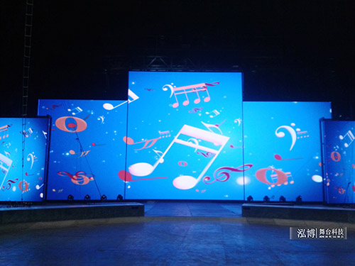 對開-顯示屏機械傳統